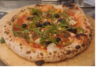 Pizza Marinara Vegană napoletană, gătită live de Mr. Pizzerota